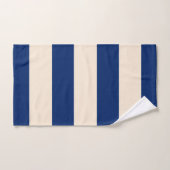 Royal Blue Stripes Bad Handdoek (Handdoek)