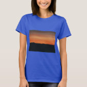 Royal Blue T-shirt met zonneklaar design (Voorkant)