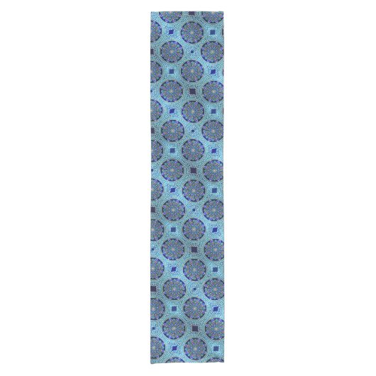 Royal Blue Table Runner Korte Tafelloper (Voorkant)