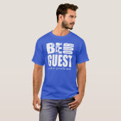 Royal-Blue Unisex BOGP T-Shirt (Voorkant volledig)
