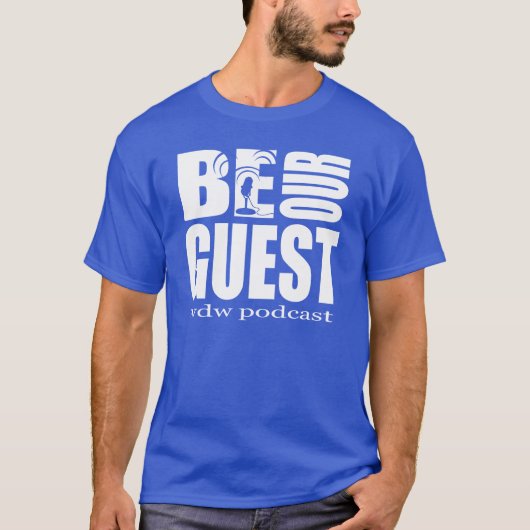 Royal-Blue Unisex BOGP T-Shirt (Voorkant)