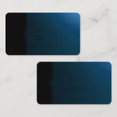 Royal Blue Unusual Visual Identifiers Biz Card Visitekaartje (Voorkant / Achterkant)