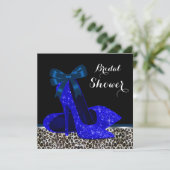 Royal Blue Vrijgezellenfeest Kaart (Staand voorkant)