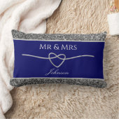 Royal Blue Wedding Favor Kussen (Deken)