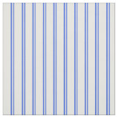 Royal Blue & White Lines/Stripes Pattern Stof (Swatch)