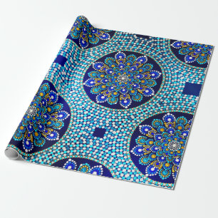Royal Blue Wrapping Paper Cadeaupapier