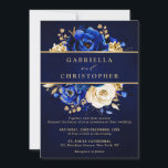 Royal Blue Yellow Gold Floral Vrijgezellenfeest In Kaart<br><div class="desc">Elegant koninklijk blauw goudthema bridal douche-uitnodiging met elegante bouquet van koninklijk blauw,  marinesom,  goud,  gele roos bloemen knoppen en eucalyptusbladeren. Neem contact met mij op voor hulp bij aanpassingen of als u een ander product nodig hebt met dit ontwerp.</div>