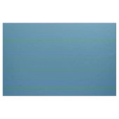 Royal Blue & Zee Green Lined/Striped Pattern Stof (Fat Quarter)