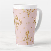Royal Blush Ceramic Tumbler Latte Mok (Rechterhoek)