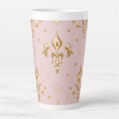 Royal Blush Ceramic Tumbler Latte Mok (Voorkant)