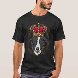Royal Border Collie Koning Koningin Prinses Collie T-shirt