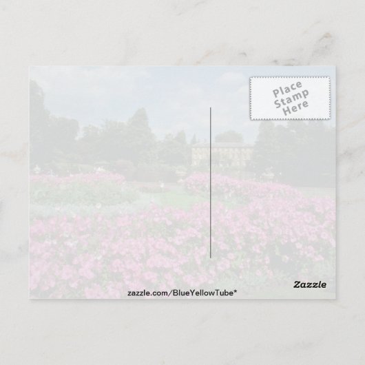 Royal Botanical Gardens at Kew, Londen, Englan Briefkaart (Achterkant)