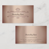 Royal Brand Roos Gold Professional Crown Lijst Visitekaartje (Voorkant / Achterkant)