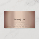 Royal Brand Roos Gold Professional Crown Lijst Visitekaartje (Achterkant)