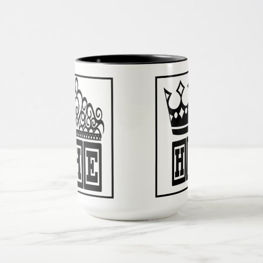 Royal Brew: Zijne Heren Majesteit Mok (Midden)