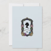  Royal Bridgerton Bridal Shower Invitation Kaart (Achterkant)