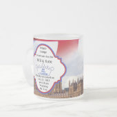 Royal British Baby Prince George Matglas Koffiemok (Voorkant links)