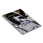 Royal British Band 75th Birthday Celebration Notitieboek (Rechterzijde)