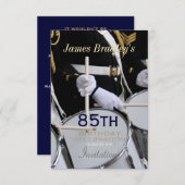 Royal British Band 85th Birthday Celebration Kaart (Voorkant / Achterkant)