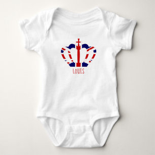 Royal British Crown   Gepersonaliseerd Romper