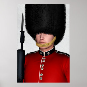 Royal British Guardsman, Londen, Verenigd Koninkri Poster