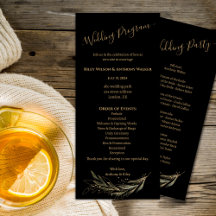 Royal bruiloft zwart All in One bruiloft programma