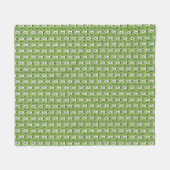 Royal Bull Terrier Fleece Deken (Voorkant (Horizontaal))