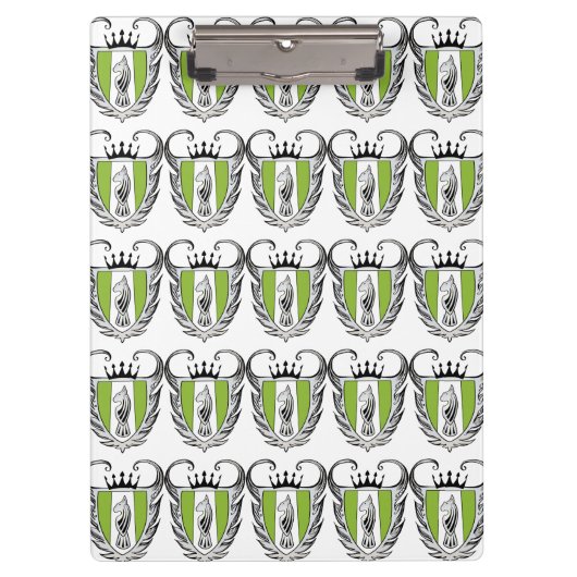 Royal Bull Terrier Klembord (Voorkant)