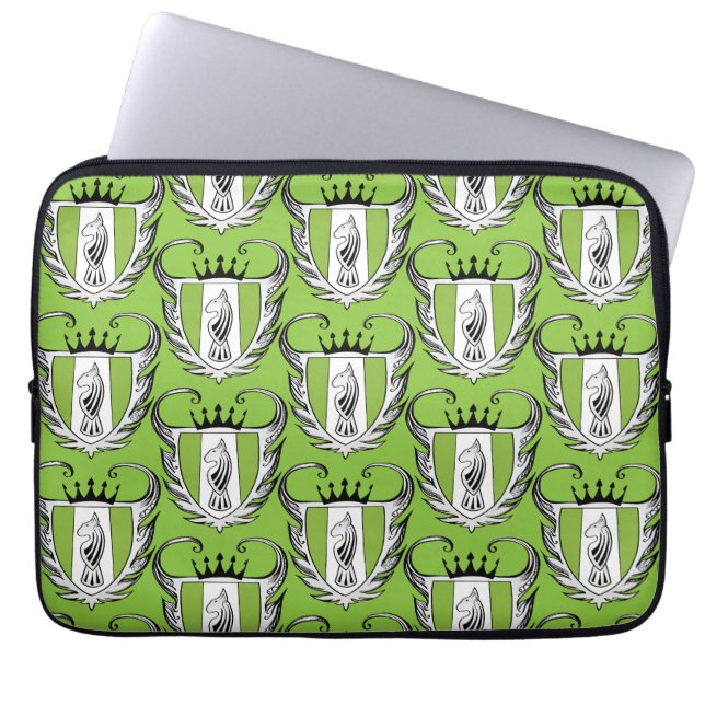 Royal Bull Terrier Laptop Sleeve (Voorkant)