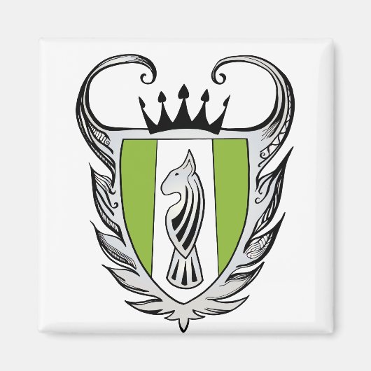 Royal Bull Terrier Magneet (Voorkant)