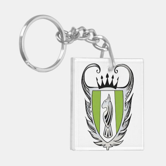 Royal Bull Terrier Sleutelhanger (Voorkant Links)