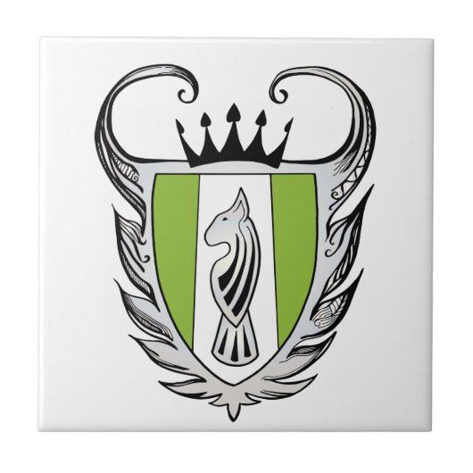 Royal Bull Terrier Tegeltje (Voorkant)