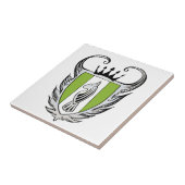 Royal Bull Terrier Tegeltje (Zijkant)