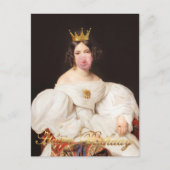 Royal Burst roze bubble gum Diva Gelukkige verjaar Briefkaart (Voorkant)