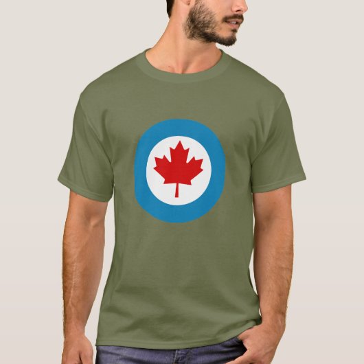 Royal Canadian Air Force Roundel T-shirt (Voorkant)