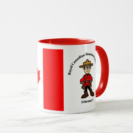 Royal Canadian Mounted Police Day Mok (Voorkant rechts)