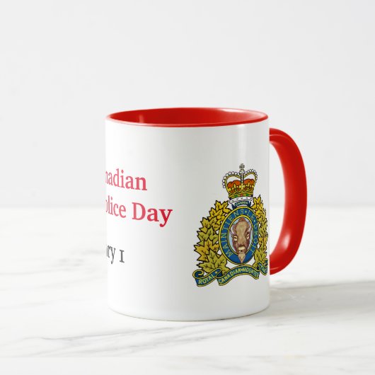Royal Canadian Mounted Police Day Mok (Voorkant rechts)