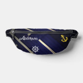 Royal Caribbean Cruise Moderne witte tekst Heuptasje (Liggend)