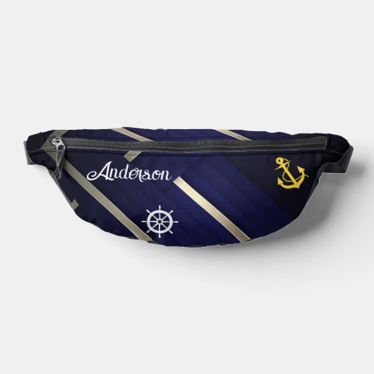 Royal Caribbean Cruise Moderne witte tekst Heuptasje (Liggend)