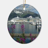 Royal Caribbean in Seward Alaska Keramisch Ornament (Links)