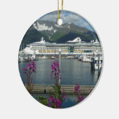 Royal Caribbean Seward Alaska kerstversieringen Keramisch Ornament (Links)