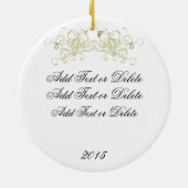 Royal Carriage - SRF Keramisch Ornament (Achterkant)