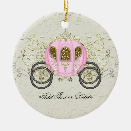 Royal Carriage - SRF Keramisch Ornament (Voorkant)