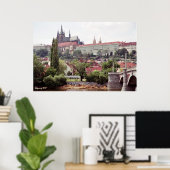 Royal Castle in Praag Poster (Thuiskantoor)
