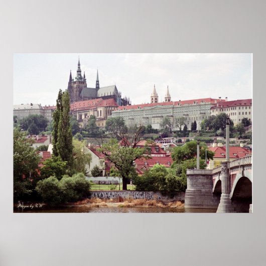 Royal Castle in Praag Poster (Voorkant)