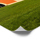 Royal Castle in Warschau Poster (Hoek)