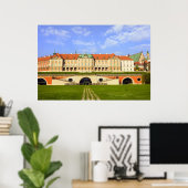 Royal Castle in Warschau Poster (Thuiskantoor)