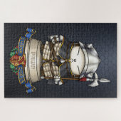 Royal Cat Chess Pion Piece Legpuzzel (Horizontaal)