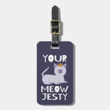 Royal Cat Funny Pun | Uw Meowjesty