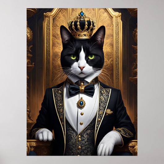 Royal Cat Poster (Voorkant)